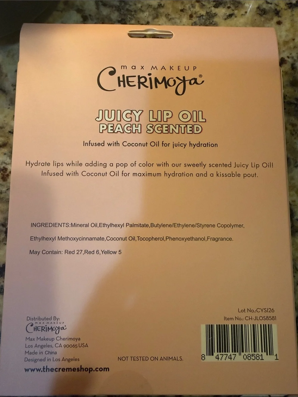 Cherimoya Juicy Lip Oil Set- 🆕